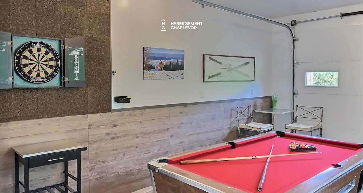 BOI-2 - Large chalet with billiards, spa and nature